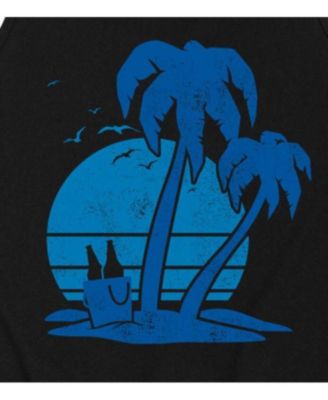 Hybrid Apparel Beach and Beer Mens Jersey Tank