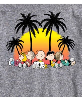 Hybrid Apparel Peanuts Summer Mens Short Sleeve Tee
