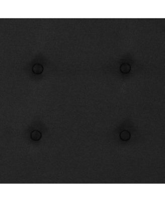 Camden Twin Headboard Upholstered Button Tufted Headboard With Metal Frame And Adjustable Rail Slots