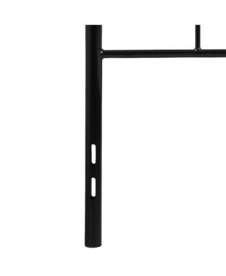 Kildare Twin Metal Headboard Contemporary Arched Headboard With Adjustable Rail Slots