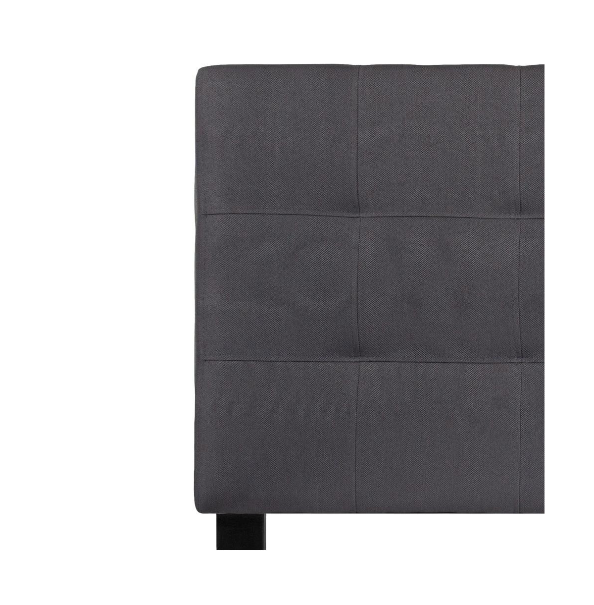Quilted Tufted Twin Upholstered Headboard