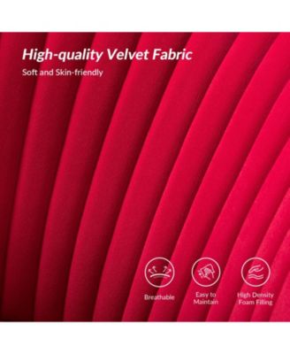 Velvet Accent Chair with Gold Metal Legs for Bedroom Guest Room Vanity