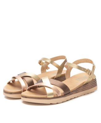Women's Low Wedge Strappy Sandals By XTI