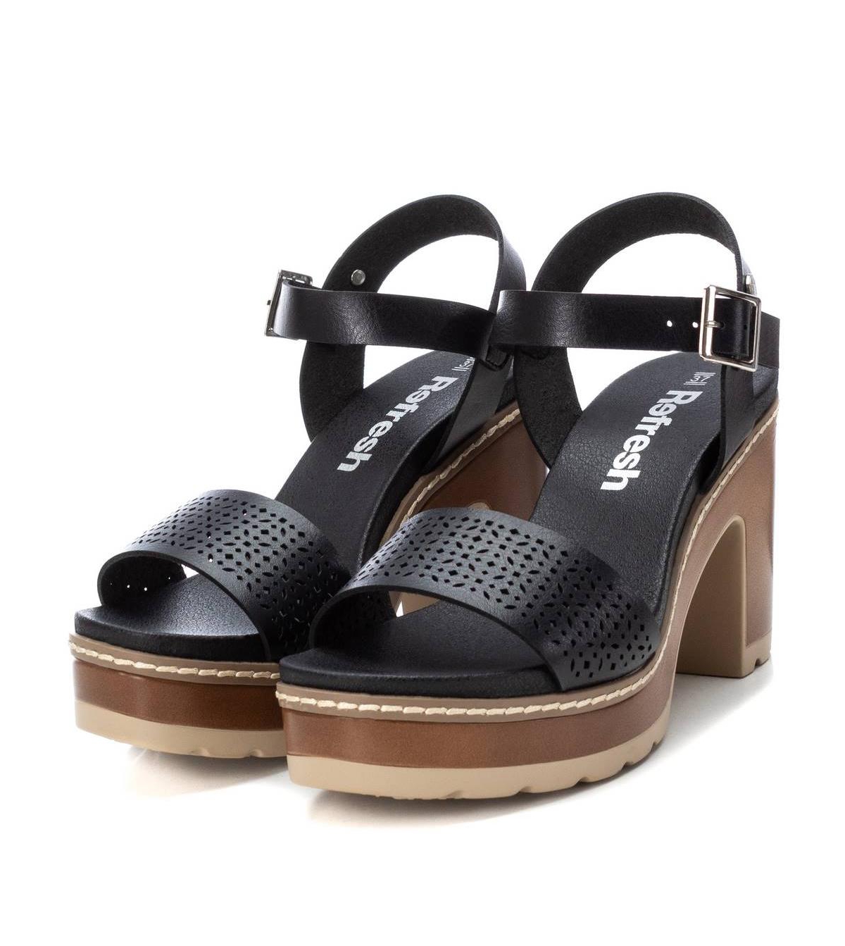 Xti Women's Casual Heeled Platform Sandals By