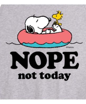 Hybrid Apparel Peanuts Nope Mens Jersey Tank