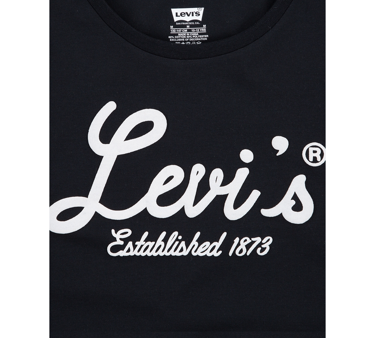 Levi's Toddler Girls Script Logo Graphic T-Shirt