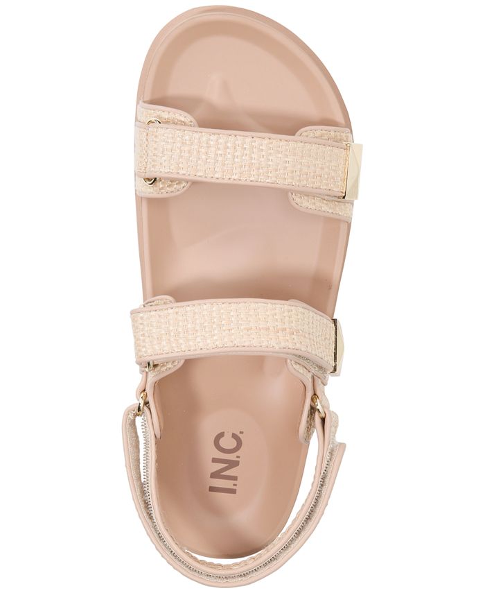 I.N.C. International Concepts Women's Caledon Footbed Sandals, Created for Macy's Macy's