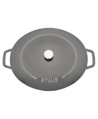 Cast Iron 6.25-Qt Wide Oval Dutch Oven