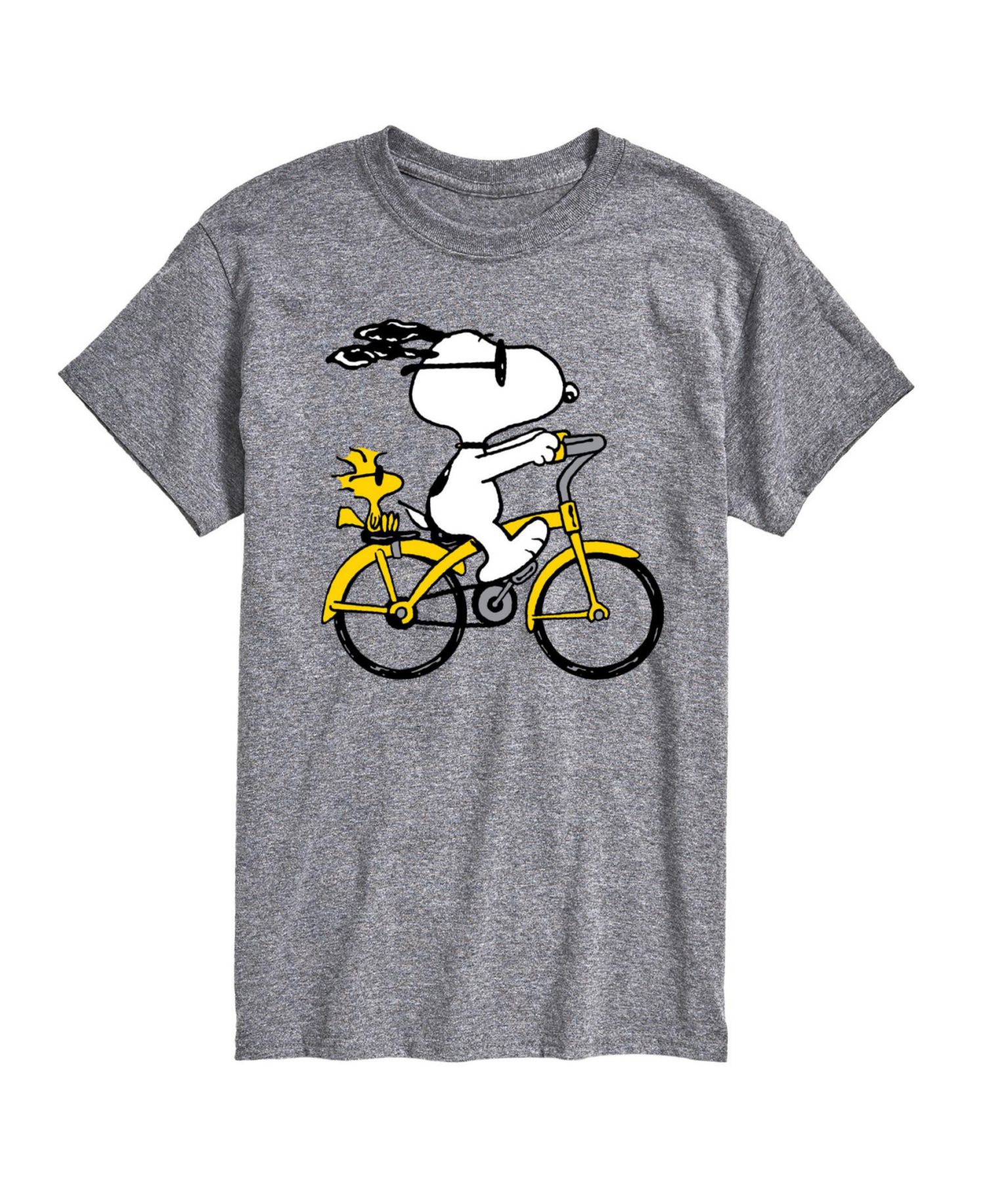 Hybrid Apparel Snoopy Bike Men's Short Sleeve Tee