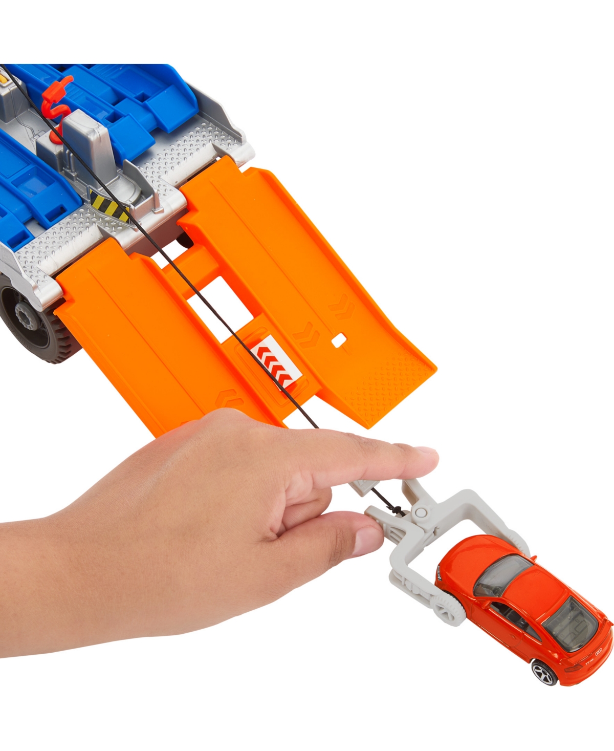 Matchbox Action Driver Tow & Repair Truck With 1:64 Scale Car In Multi-color