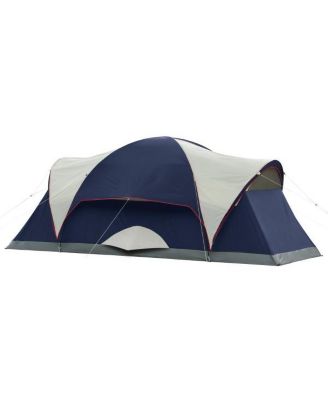 Coleman 8-Person Elite Montana Cabin Camping Tent with LED
