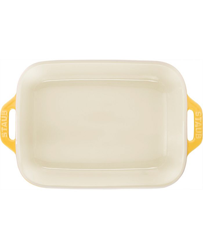 Staub Ceramic 2pc Rectangular Baking Dish Set - Macy's