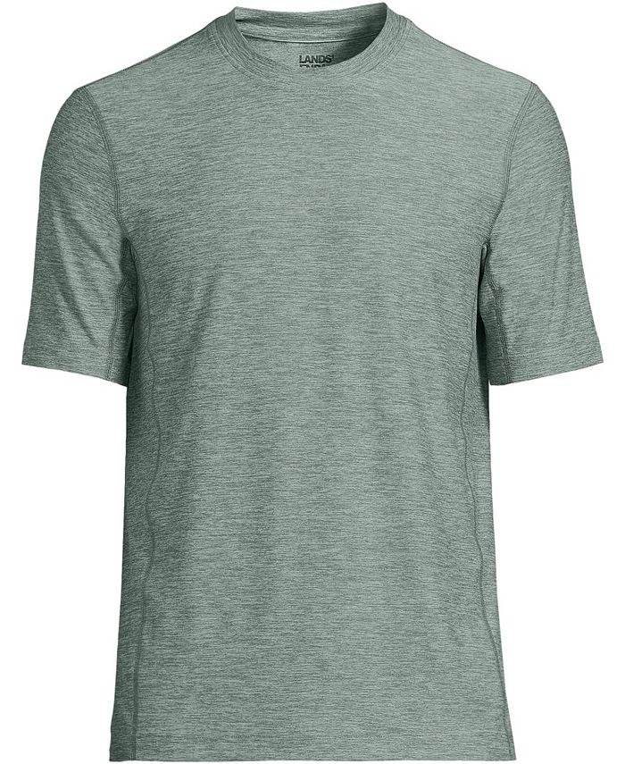 Lands' End Men's Short Sleeve Performance Social Active T-Shirt - Macy's