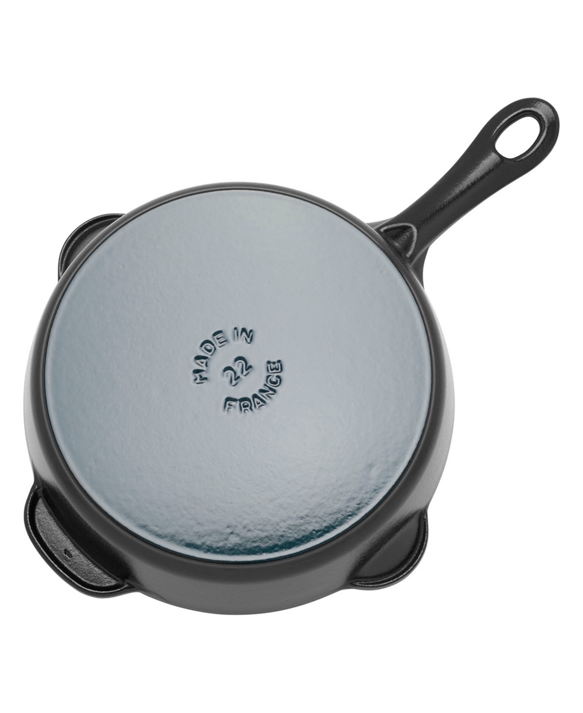 Shop Staub Cast Iron 8.5" Traditional Deep Skillet In Black