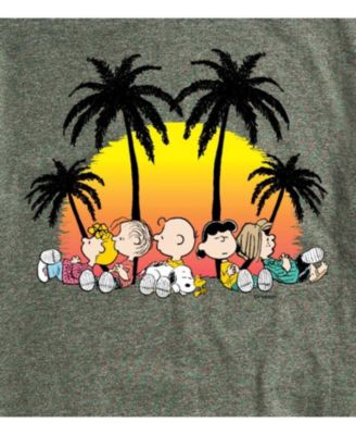 Hybrid Apparel Peanuts Summer Mens Short Sleeve Tee