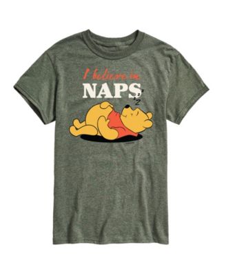 Hybrid Apparel Men's Winnie the Pooh Naps Short Sleeve T-Shirt
