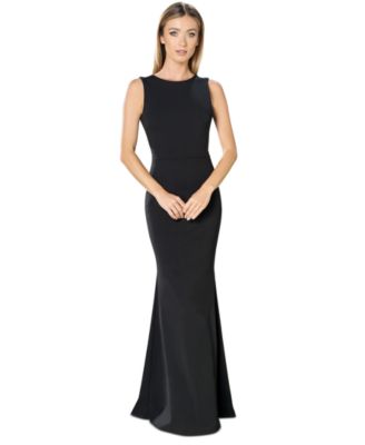 Dress the Population - Women's Leighton V-Back Gown