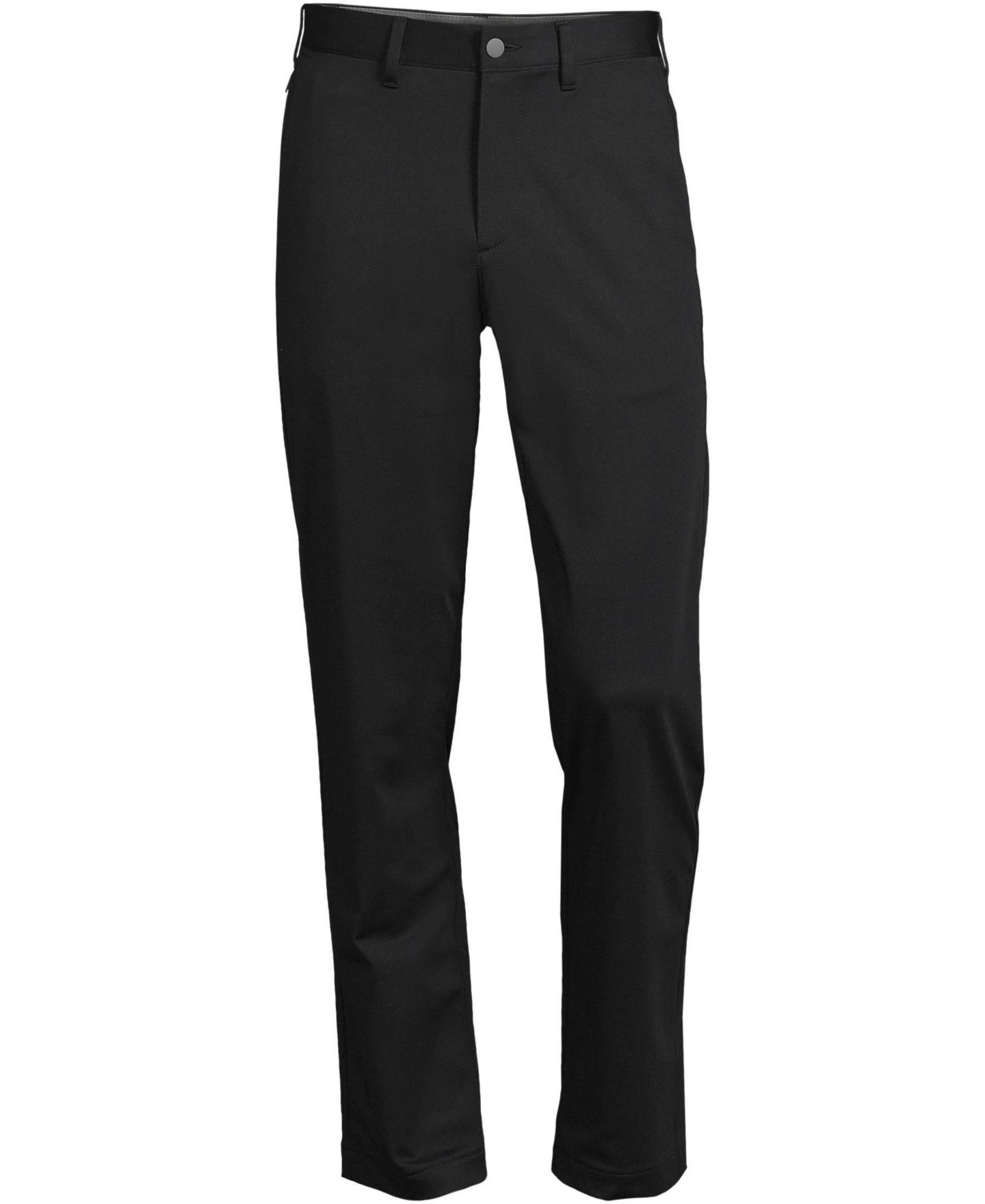 Мужские брюки Lands' End Flex Golf Pant, цвет: Чёрный — фото 2