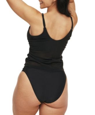 Marseille Women's Plus-Size Swimwear Tankini Top