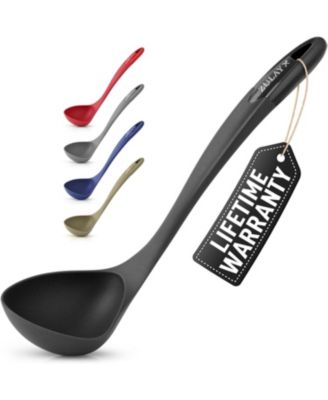 Large Nylon Soup Ladle Spoon with Comfortable Grip