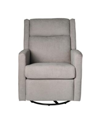 Dara 3-In-1 Traditional Manual Recliner Rocker Swivel Glider Chair