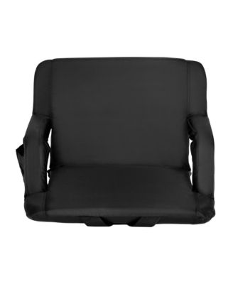 one pack Lightweight Metal Frame With Armrests & Backpack Straps Extra Wide Portable Stadium Chair