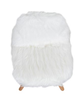 4 Pack Kids Shaggy Dog Accent Chair - Desk Chair - Playroom Chair