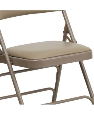 4 Pack Home & Office Portable Party Events Padded Metal Folding Chair