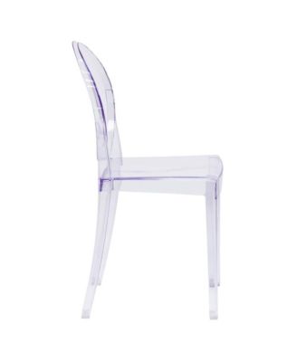  19" Rubber Ghost Side Chair