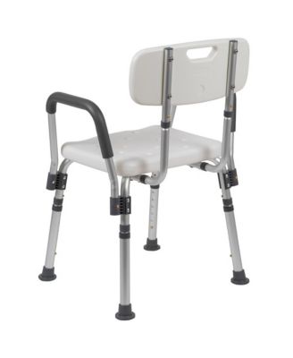 300 Lb. Capacity Quick Release Back & Arm Shower Chair