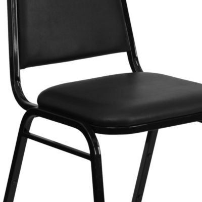 Trapezoidal Back Stacking Banquet Dining Chair - 2.5" Thick Seat