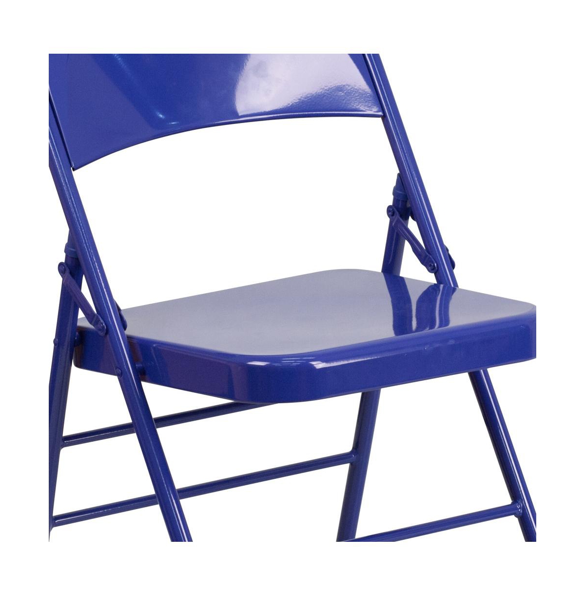 Emma+Oliver 4 Pack Colorful Metal Folding Chair Teen And Event Seating