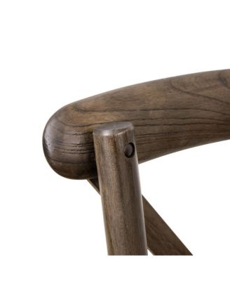 Davisburg Stackable Wooden Cross Back Bistro Dining Chair