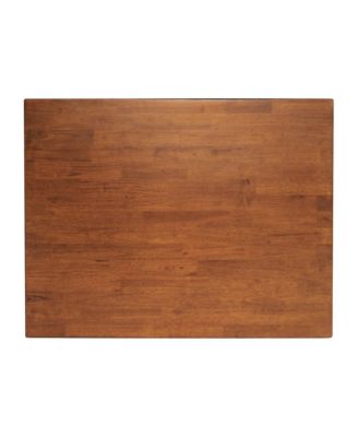 Finnley Wooden Dining Table With Sculpted Legs