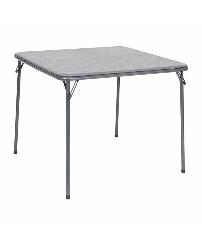 Furniture 5pc Folding Table Set Black Cosco 5-Piece Card Table Set