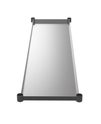 Under Shelf For Kitchen Prep And Work Tables - Adjustable Galvanized Lower Shelf For Stainless Steel Tables