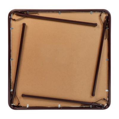 1 Pc. Wood Foldable Vinyl-Top Dining Table