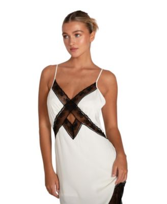 Women's Heavenly Bodies Lace Slip Dress