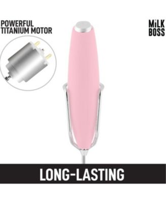 Milk Boss Milk Frother With Holster Stand