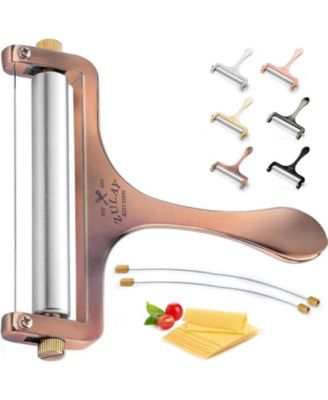 Heavy Duty Adjustable Cheese Slicer with 2 Extra Wires