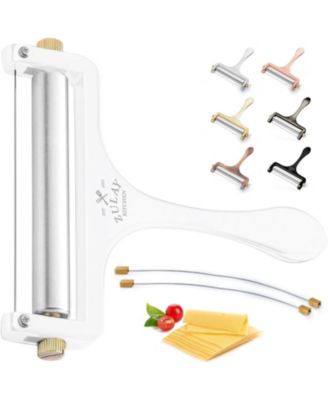 Heavy Duty Adjustable Cheese Slicer with 2 Extra Wires