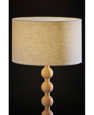 28.25" Wood Orchard Table Lamp