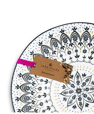 Sara Miller Artisanne Noir Medium Serving Bowl