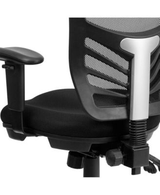1 Pc Mesh Adjustable Arm Multifunction Swivel Ergonomic Mid-Back Executive Chair – Office Chair