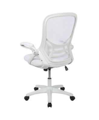 High Back Mesh Ergonomic Office Chair With Flip-Up Arms