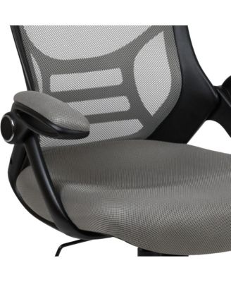 High Back Mesh Ergonomic Office Chair With Flip-Up Arms