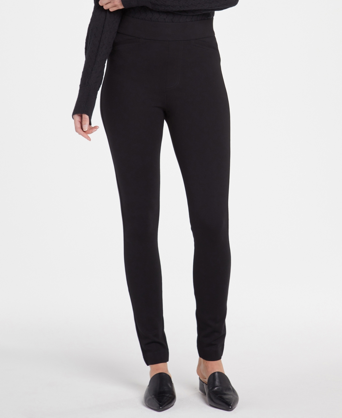 Shop Nydj Women's Pull On Legging Pant In Black