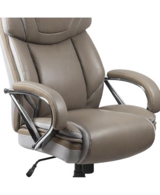 500 Lb. Big & Tall Leathersoft Executive Ergonomic Office Chair With Wide Seat