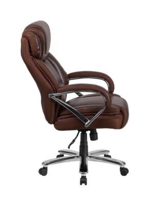 500 Lb. Big & Tall Leathersoft Executive Ergonomic Office Chair With Wide Seat