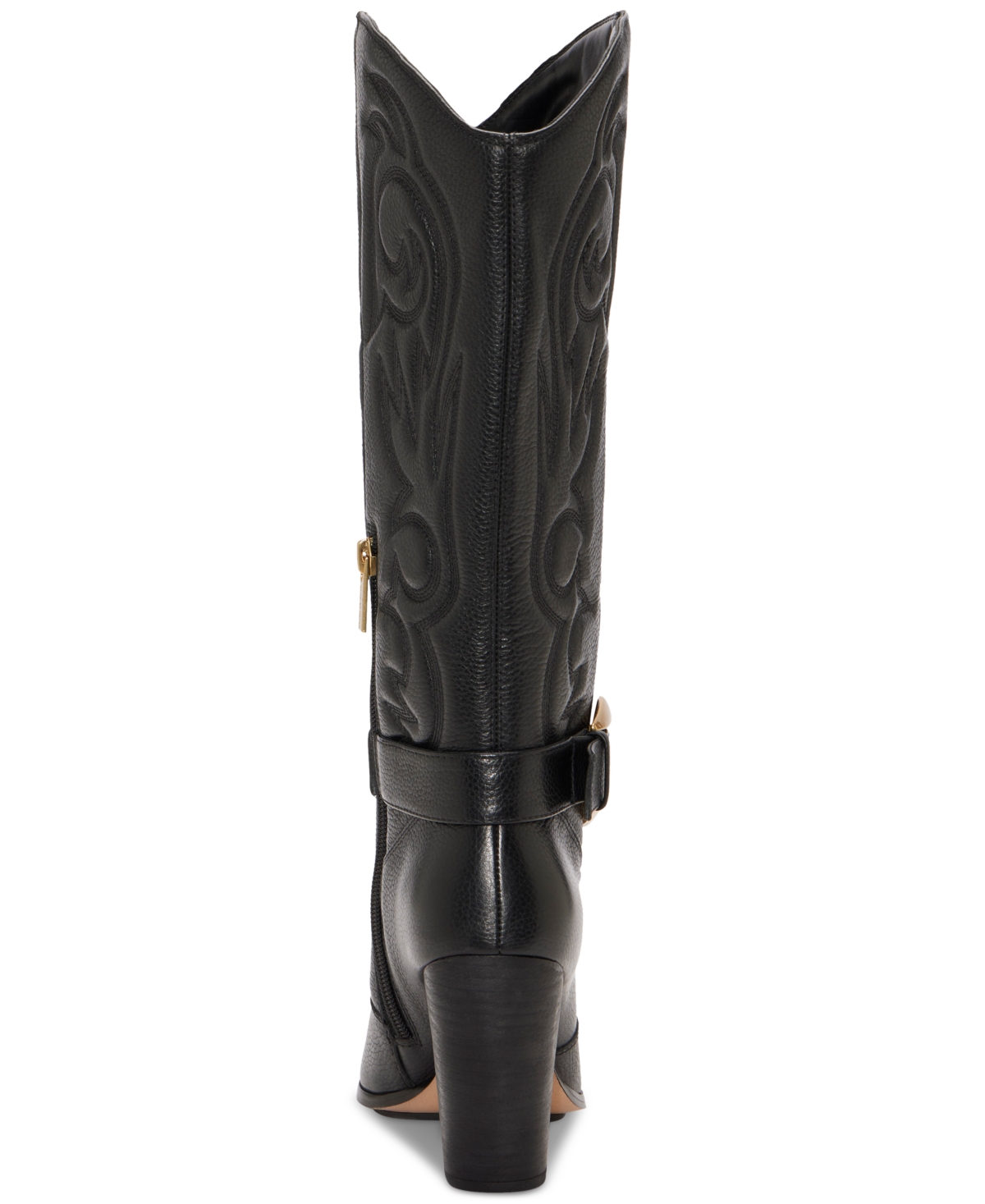 Vince Camuto Women's Biancaa Buckled Cowboy Dress Boots
